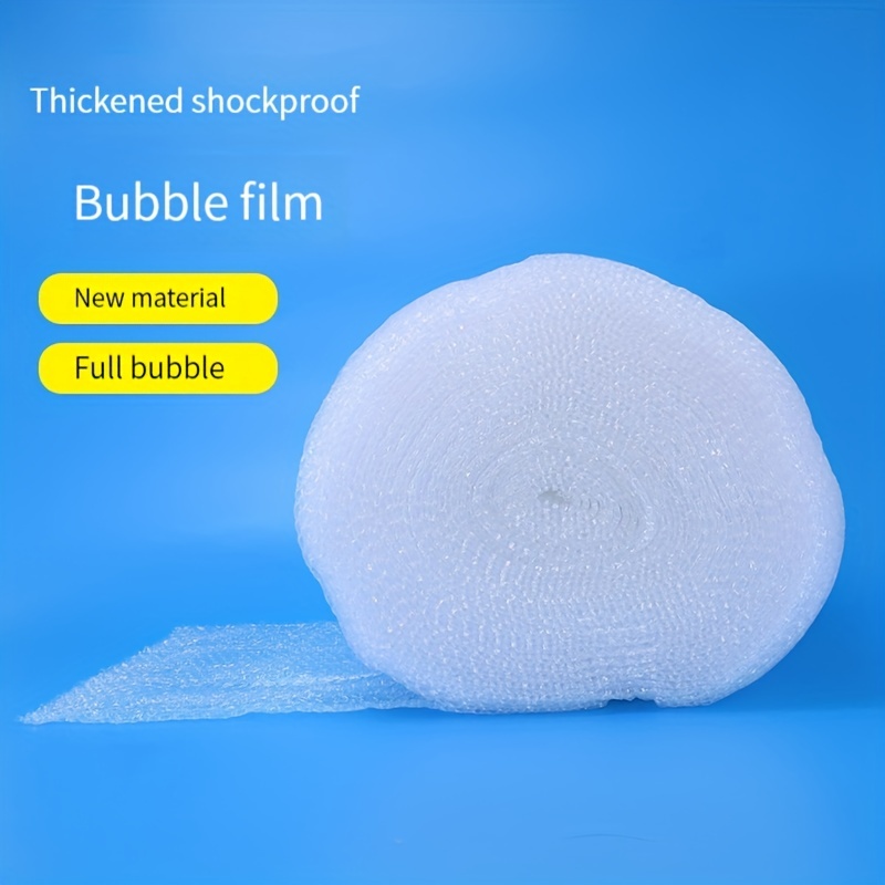 Bubble Cushioning Wrap Padding Bubble Packaging Film Shockproof Foam Roll  Bag Paper Packing Fragile Pressure