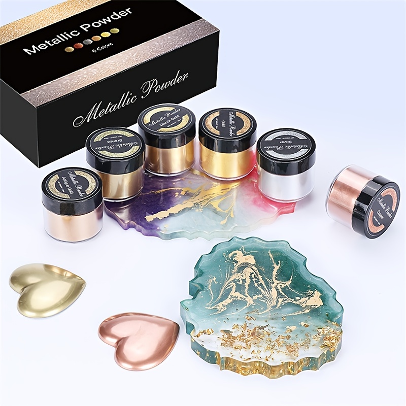 Antique Gold Metallic Epoxy Resin Pigment Powder 