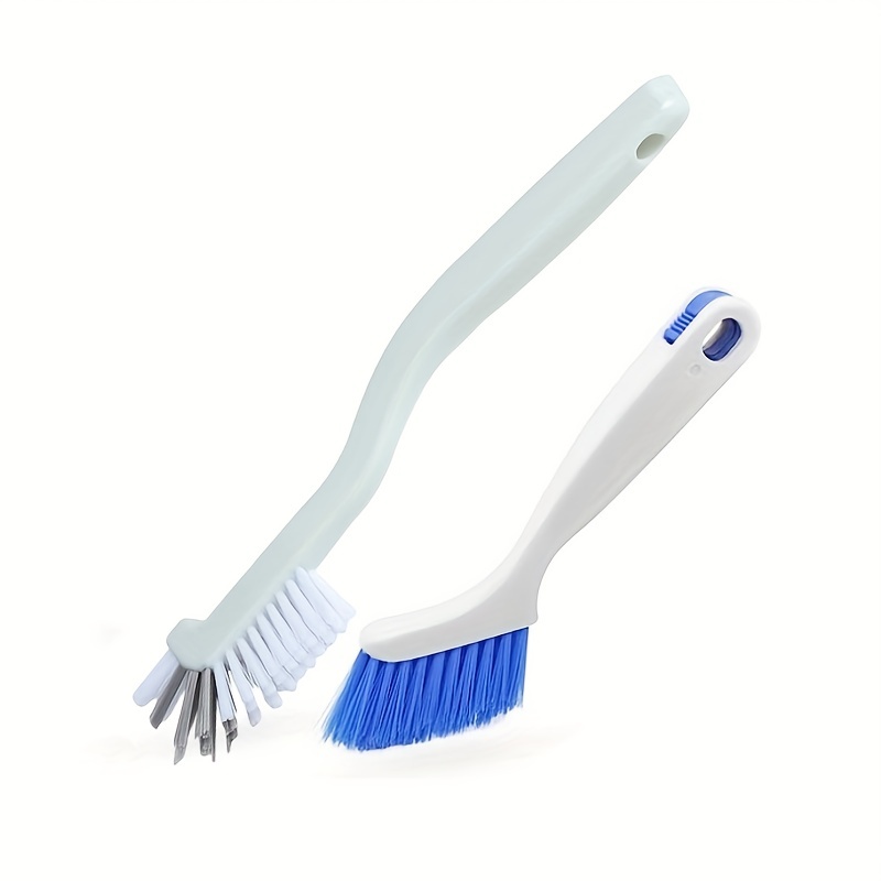 Scrub Brush with Long Handle Grout Cleaner Brush and Small