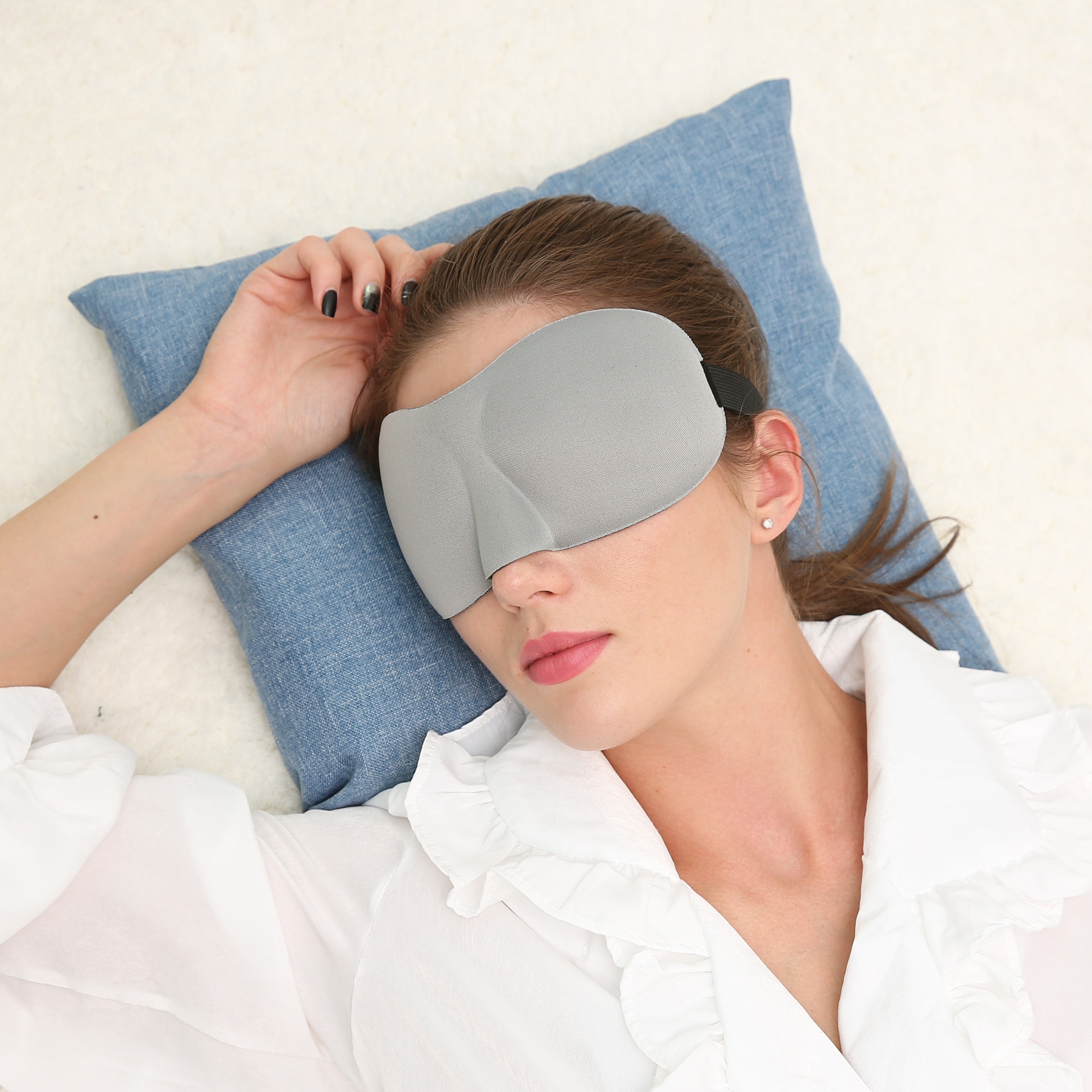 Sleep Mask for Side Sleeper, 100% Blackout 3D Eye Mask for Sleeping, Night  Blindfold for Men Women, Pack of 3 : : Health & Personal Care