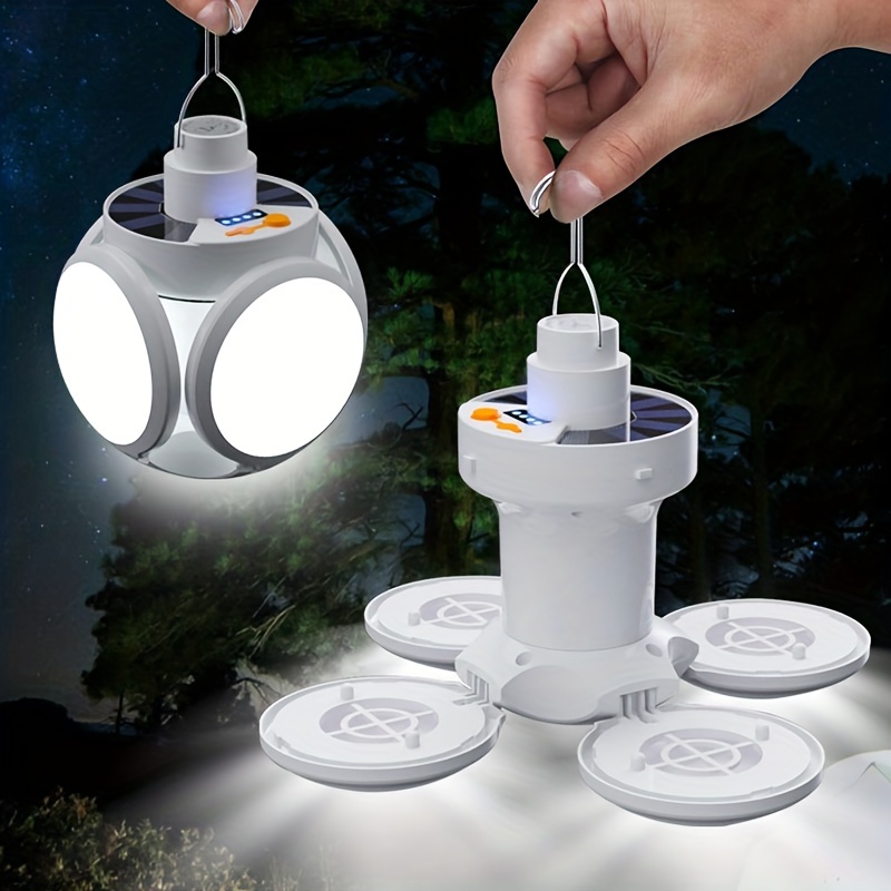 18650 Lantern Newest Camping Light Solar Outdoor USB Charging Tent Lamp  Portable Night Emergency Bulb Flashlight For Camping