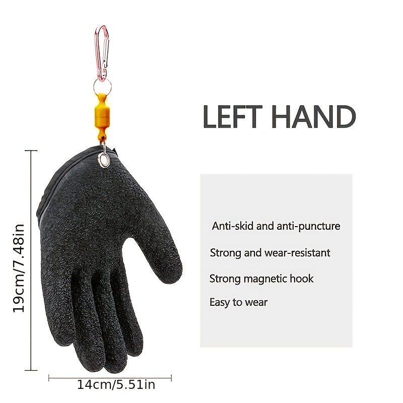 Fishing Gloves Anti-slip Protect Hand From Puncture Scrapes Fisherman  Professional Gloves