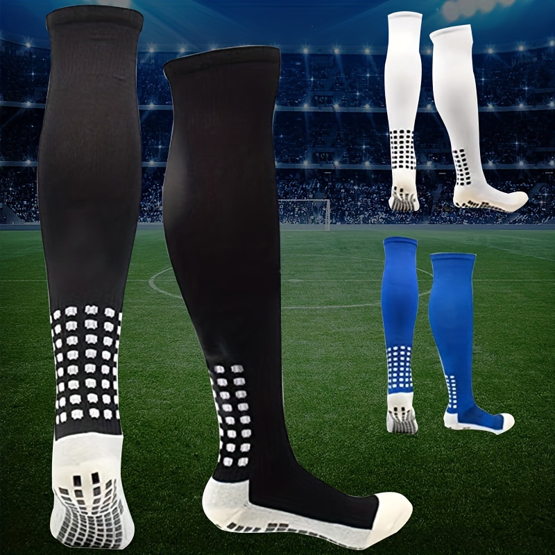 Calcetines Unisex de fútbol para adultos, medias de tubo largo  antideslizante, transpirables, hasta la rodilla, a