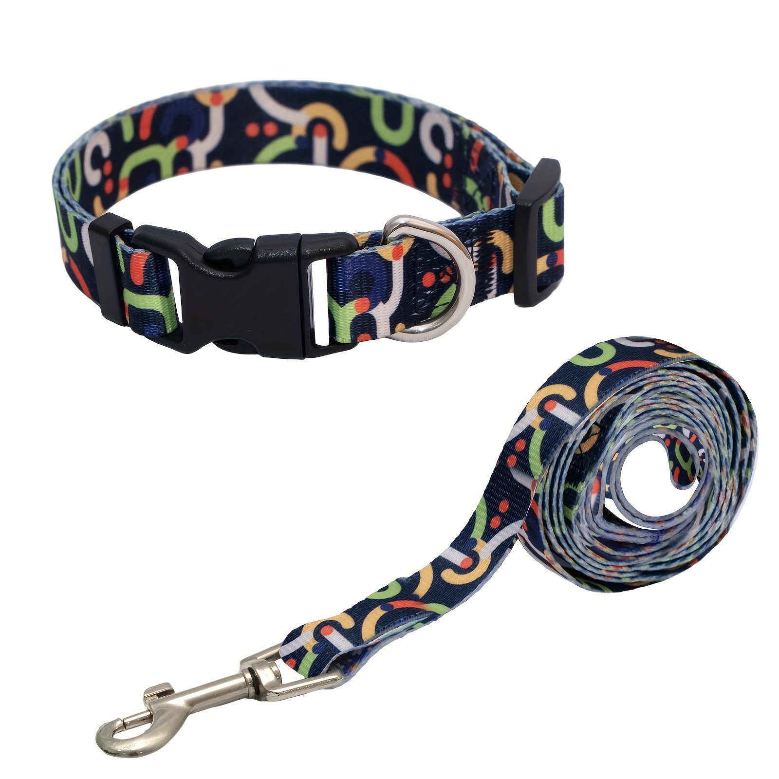 Cute Dog Collar Set for Small Dogs, Adjustable and Lightweight