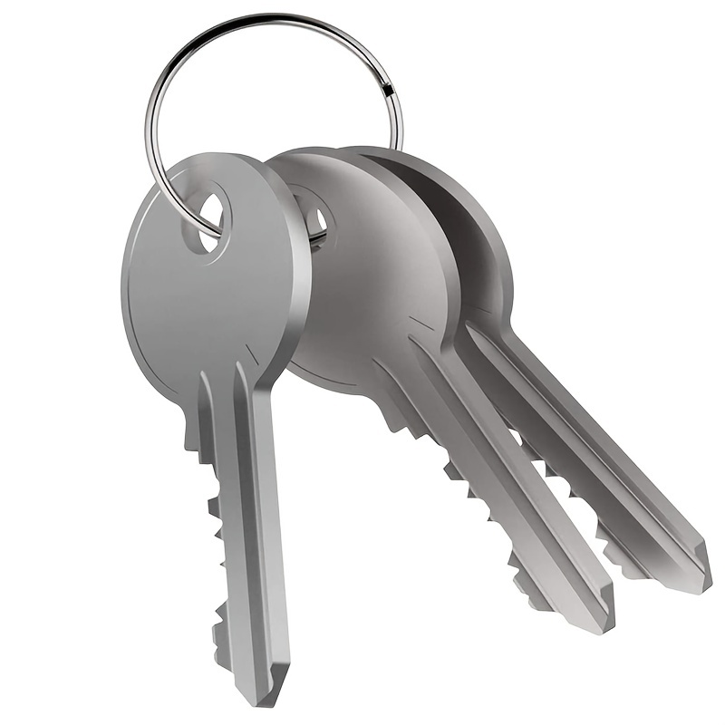 Key Rings Key Rings Metal Keychain Rings Split Keyrings Flat - Temu