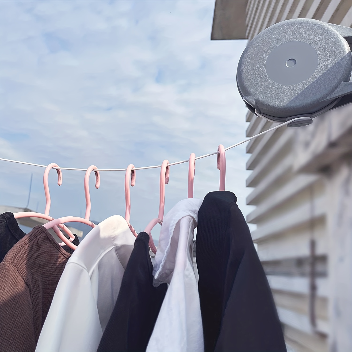 Retractable Clothesline Heavy Duty Indoor/outdoor Washing - Temu
