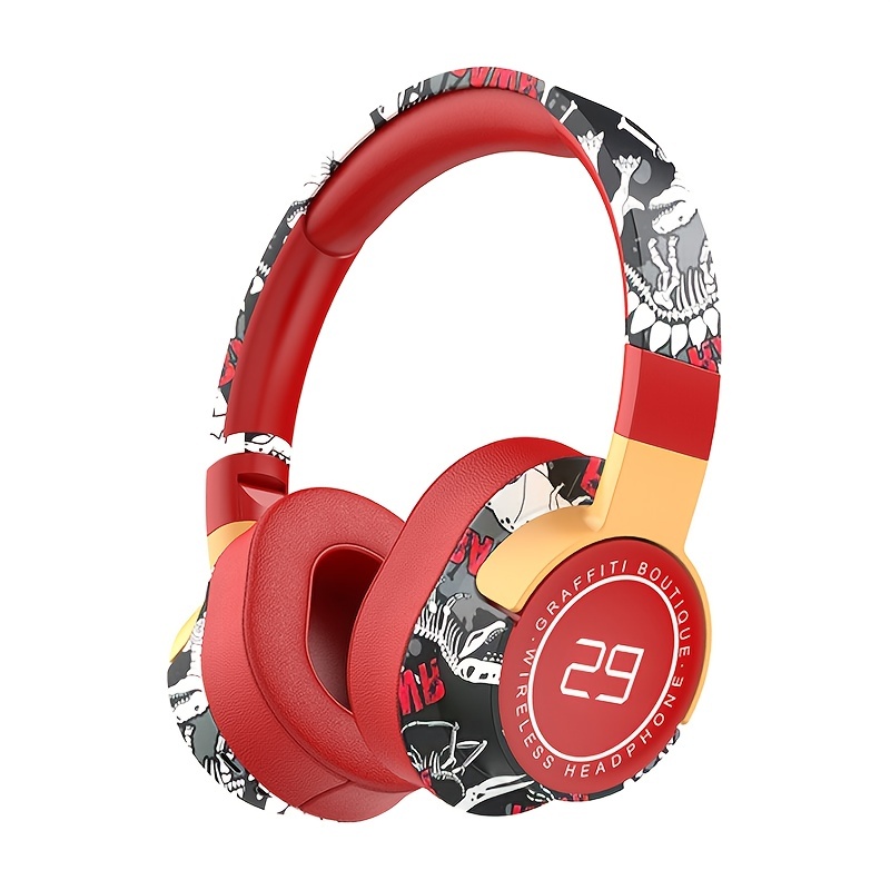 Auriculares discount inalambricos rojos