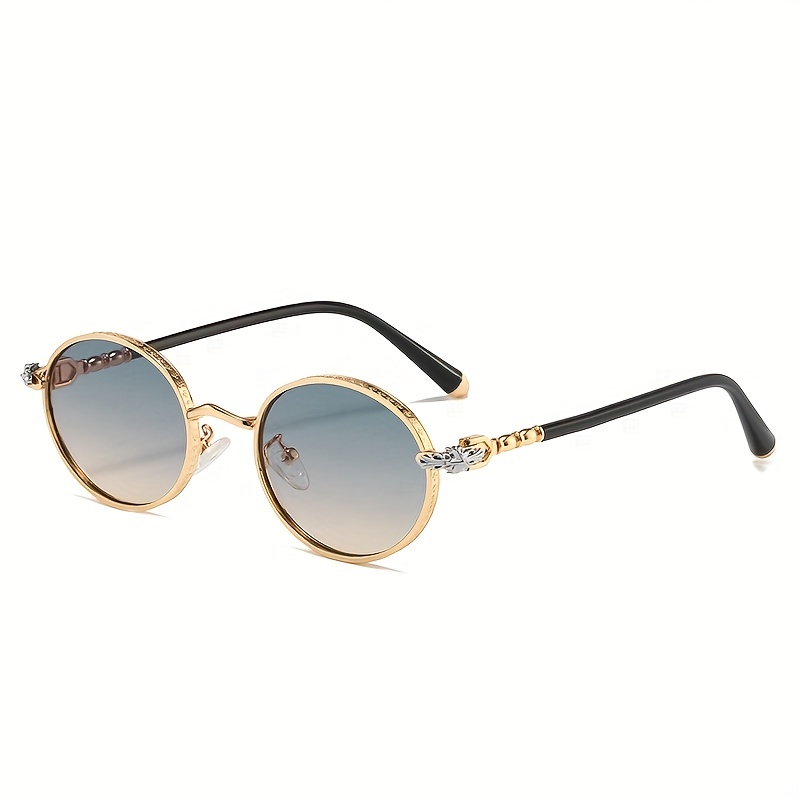 Men's Round Frame Sunglasses