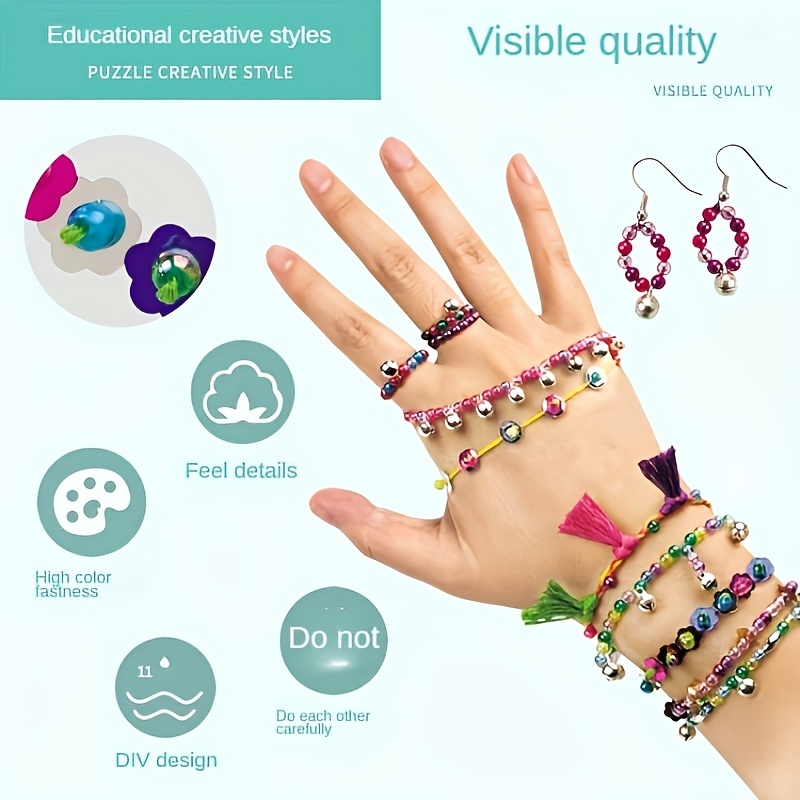Diy Charm Bracelet Making Kit Teens Gifts Jewelry Making Kit - Temu  Philippines