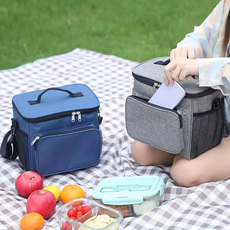 Insulated Lunch Bag Insulation Ice Pack Waterproof Bento - Temu
