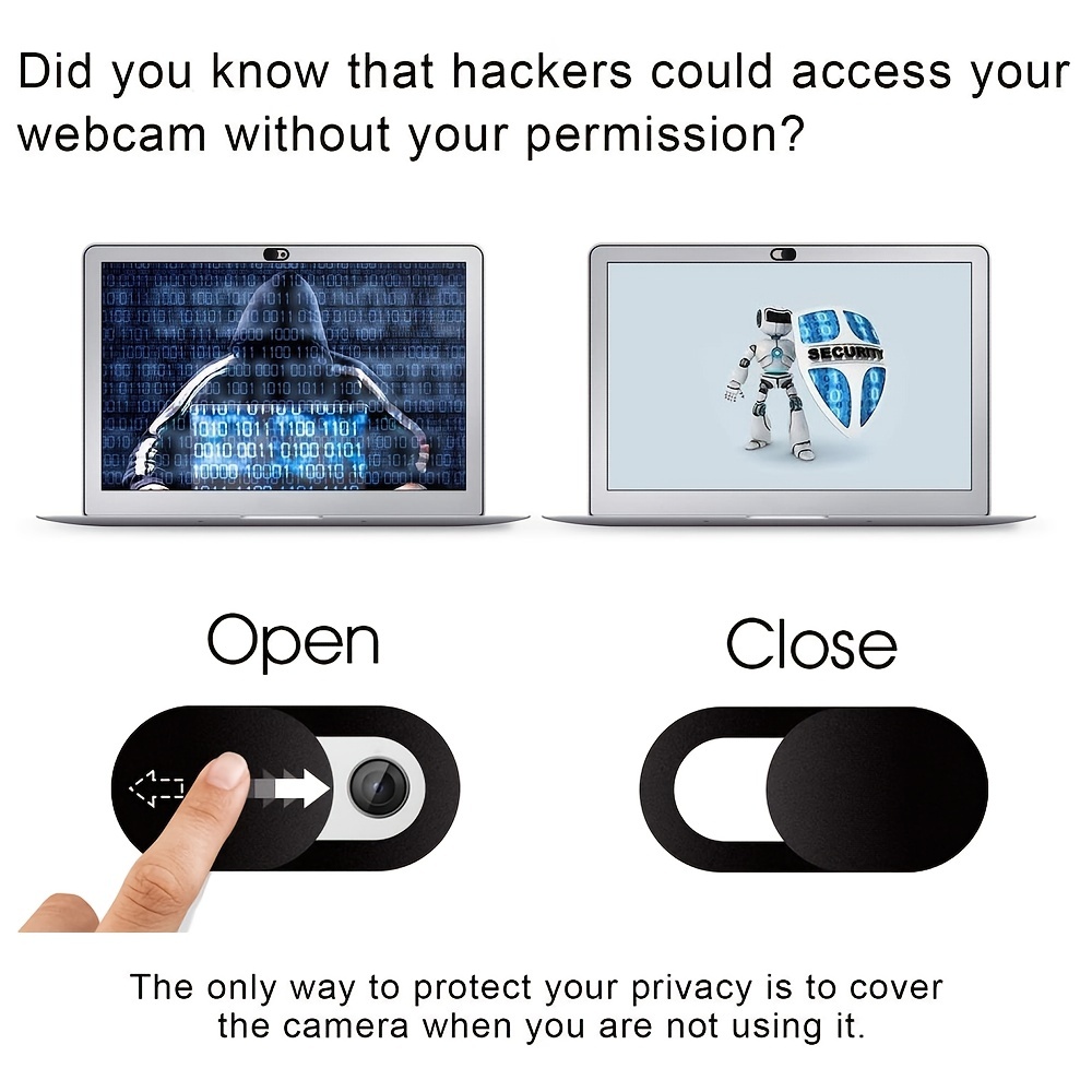 Juste de protection de la confidentialité de la webcam, protection