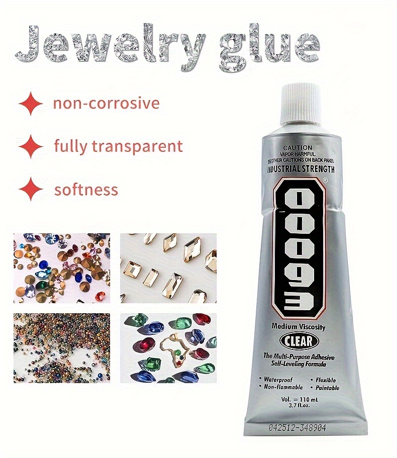 Glass Jewelry Crafts, Glass Liquid Glue, Glue E6000 110ml