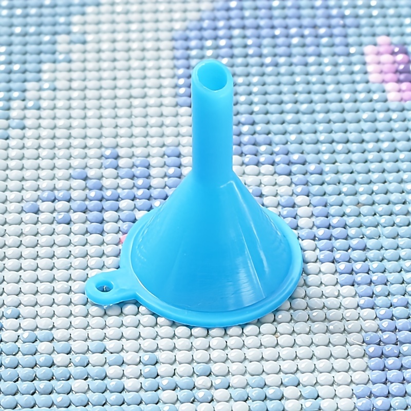 Mini Plastic Funnel 5d Diamond Painting Tools Diamond - Temu