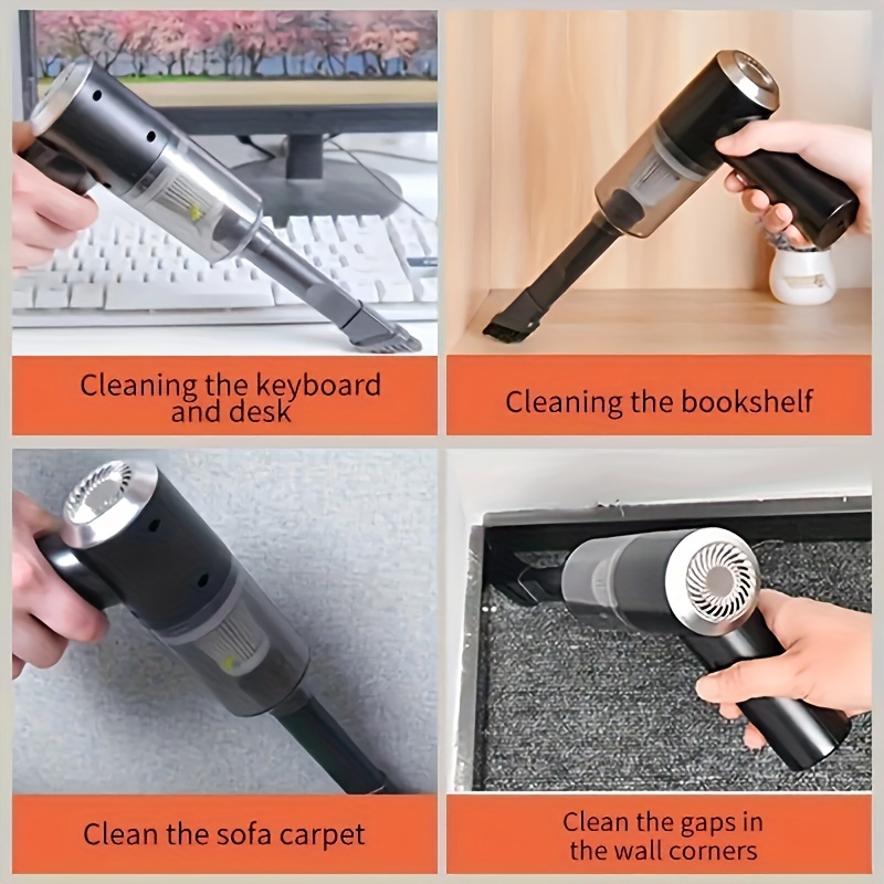 4800PA Powerful Car Vacuum Cleaner Wet Dry Handheld Strong Suction Car  Vacuum US