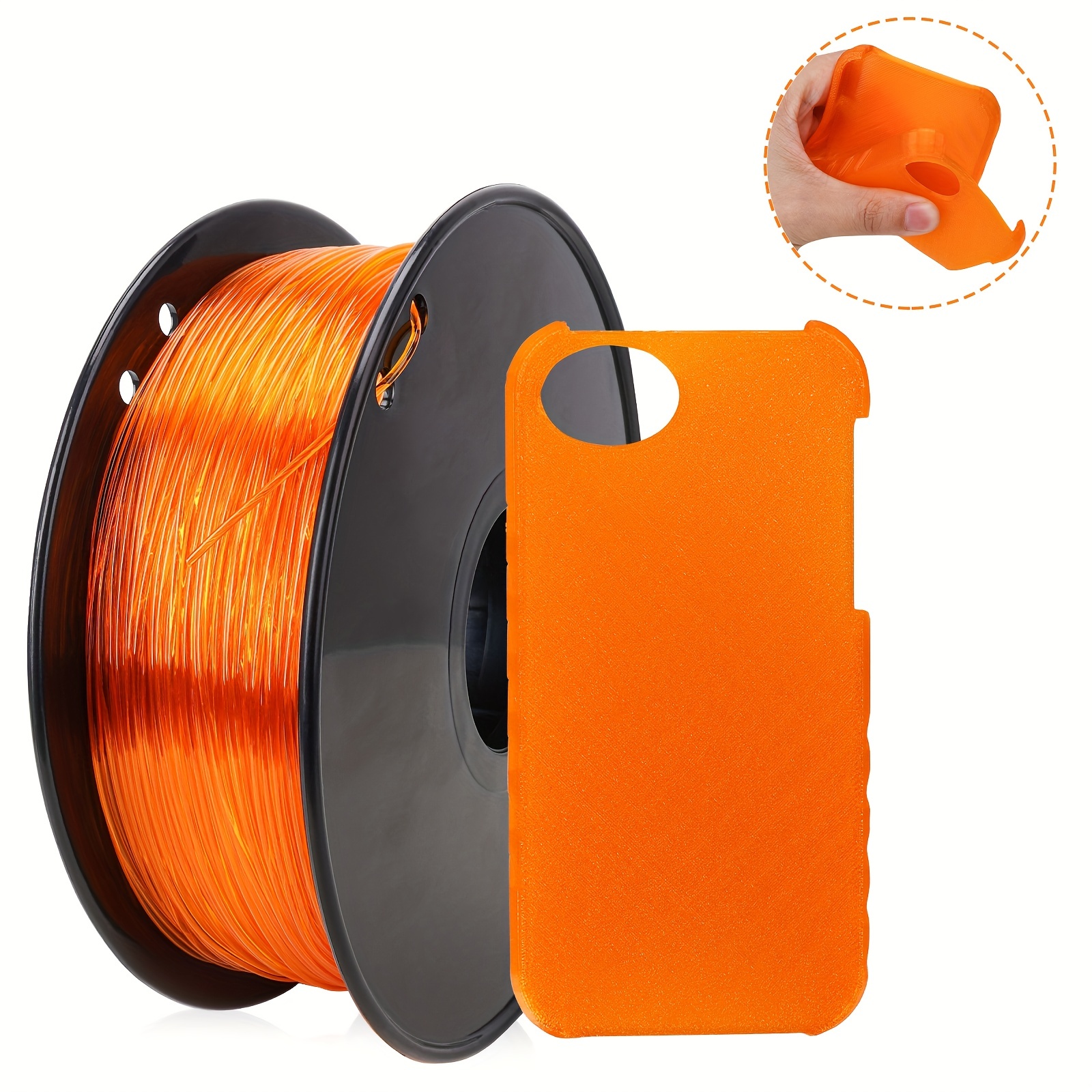 Filamento Flessibile Stampante 3d Tpu 1,75 Mm Peso Netto 250 G Lunghezza  80m Materiale Morbido - Forniture Ufficio E Scuola - Temu Italy