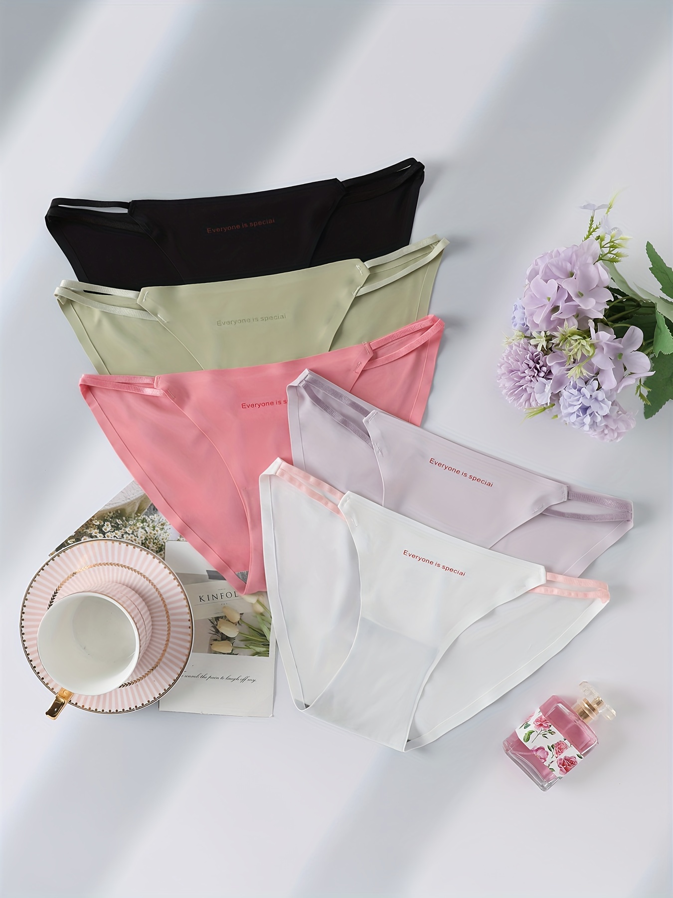 Seamless String Panties Comfy Breathable Simple Low Waist - Temu
