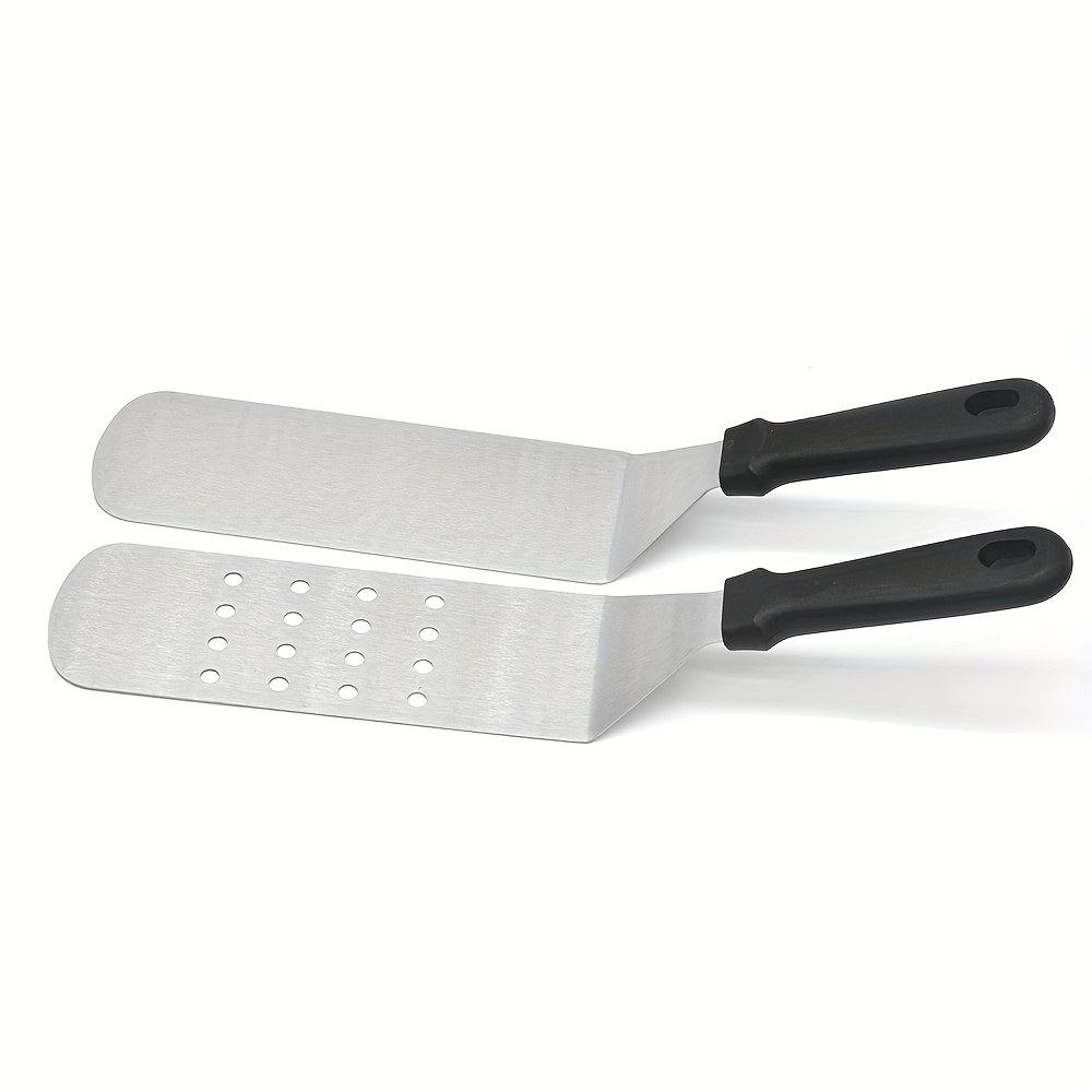 Stainless Steel Metal Griddle Spatula - Pancake Flipper - Great For Bbq  Grill And Flat Top Griddle - Commercial Grade