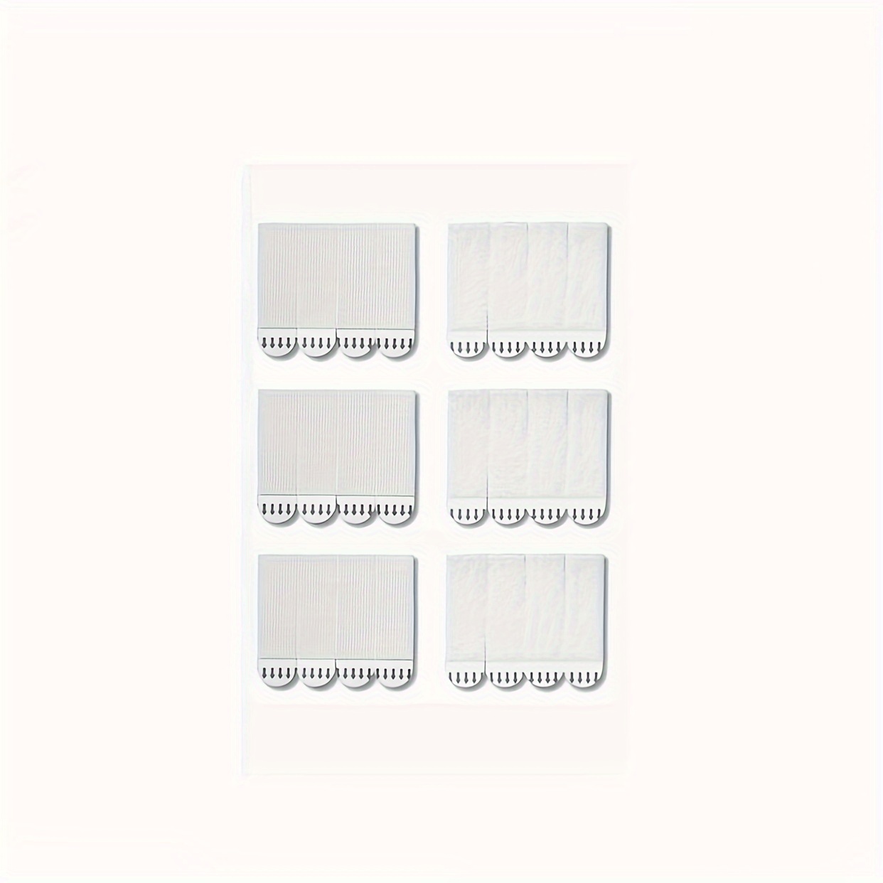 24strips S White Tape Damage free Picture And Frame Hanging - Temu