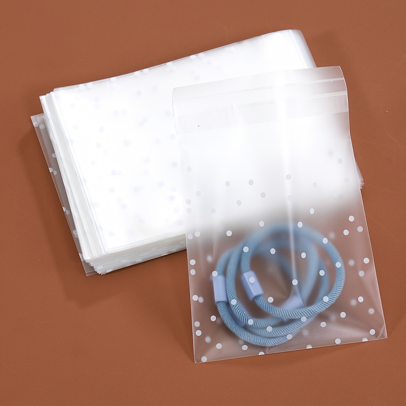 100PCS Small White / Clear Zip Lock Plastic Package Bags with Zipper Self  Seal Transparent Ziplock Poly