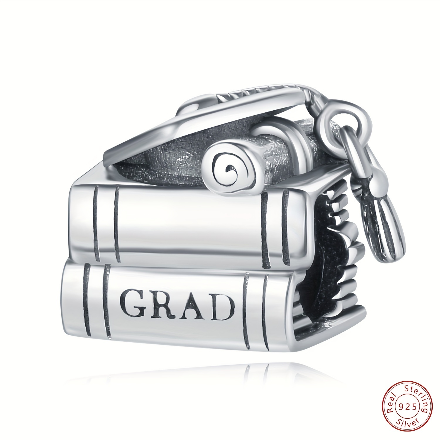 2 Styles 925 Sterling Silver Graduation Series Design - Temu