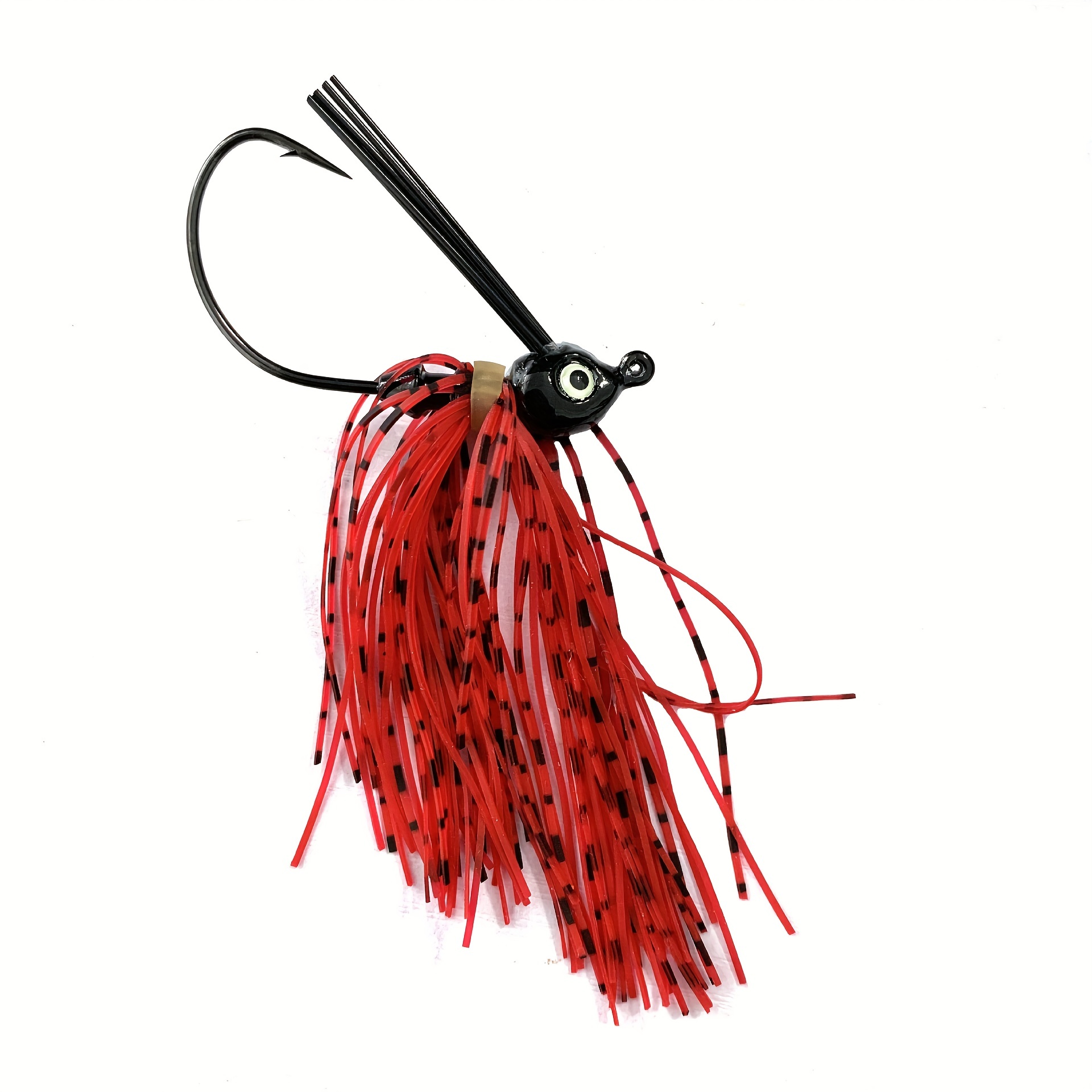 Fishing Lures Spinnerbait Buzzbait Anti-Barb Black Mouth Beard