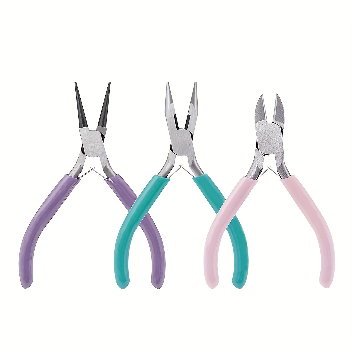 Jewelry Pliers Carbon Steel Round Nose Needle Nose Pliers - Temu