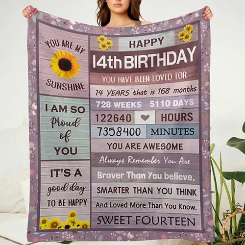 10 Year Old Girl Boy Gift Ideas, Sweet 10th Birthday Gifts for 10 Year Old  Girls Boy Blanket, Coolest Gifts for 10 Year Old Boy Girl Birthday Gifts