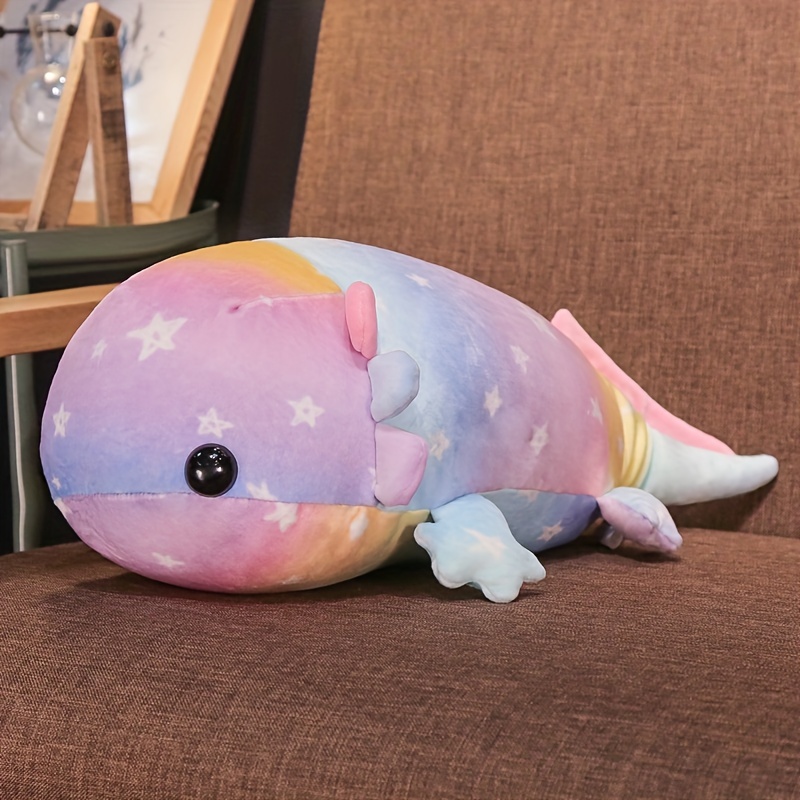 Kawaii Axolotl Plush Doll Toys Soft Animal Stuffed Pillow - Temu