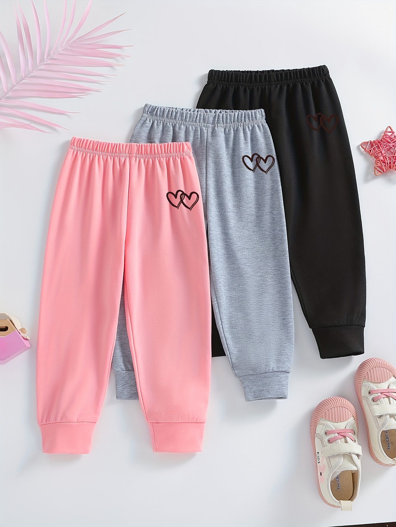 Jogger Pants for Kids Girls Summer Pants Candy Pants 5-16 Years