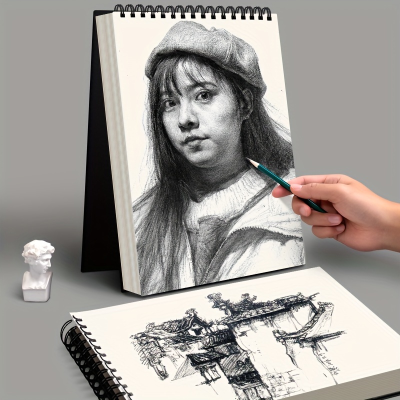 A4 Sketch Book Art Students Portable Hand Drawn Drawing 8k - Temu