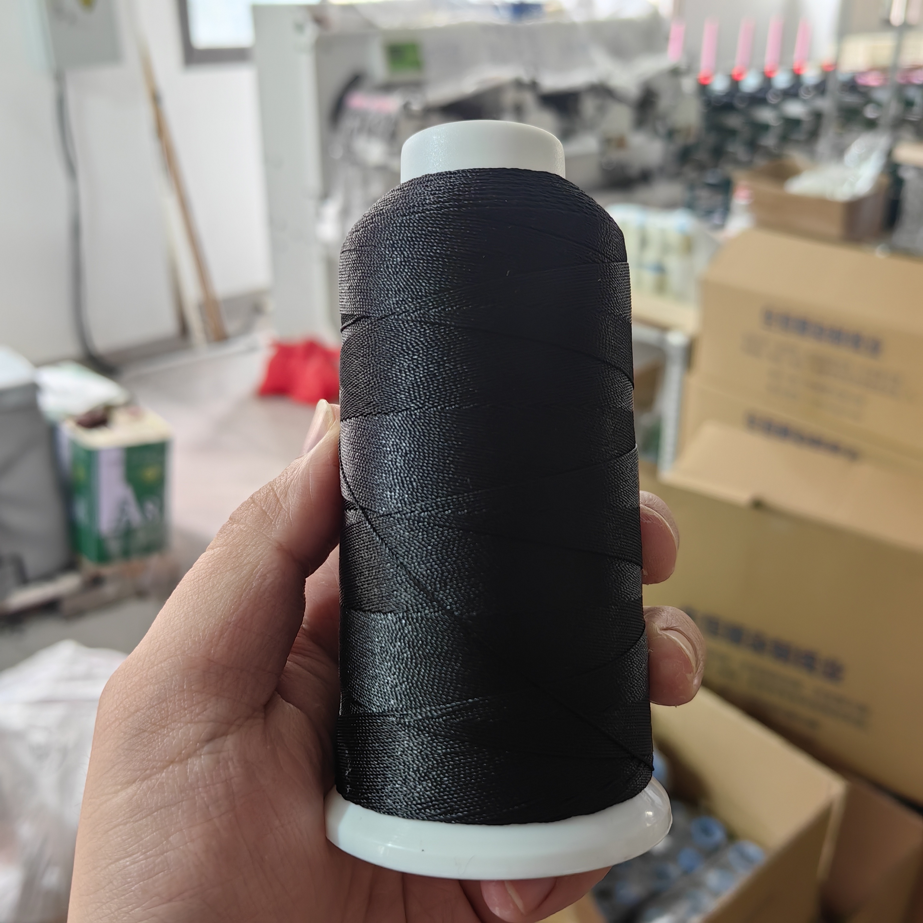 1roll Sewing Thread 700 Yards Size 420d/3 For Leather Denim Hand Machine  Craft Shoe Bag Repairing Extra Strong Heavy Duty High Temperature Resistant, Free Shipping For New Users