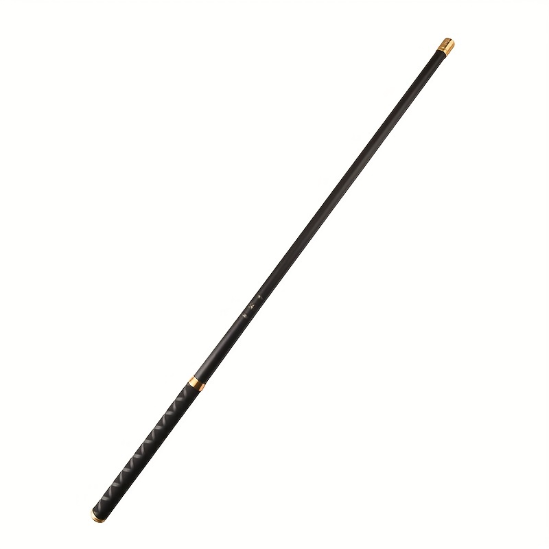  Fishing Rod Super Light Hard Carbon Fiber Hand Fishing Pole Telescopic  Fishing Rod 2.7M 3.6M 3.9M 4.5M 5.4M 6.3M 7.2M 8M 9M 10M Stream Rod (Color  : Black, Size : 6.3m) 
