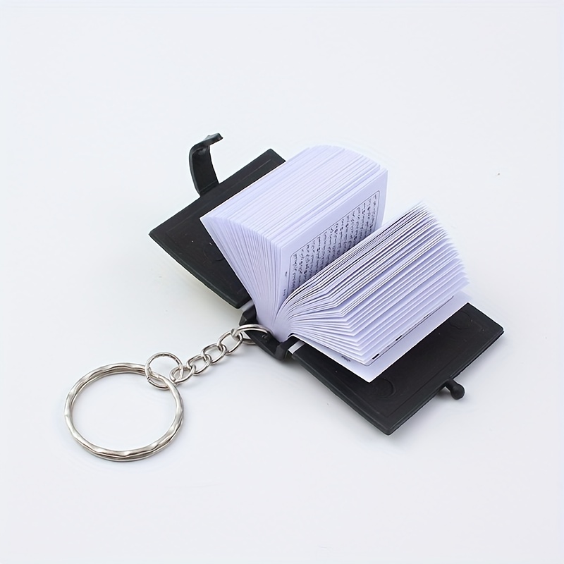 Mini Antique Book Key Chain Pendant
