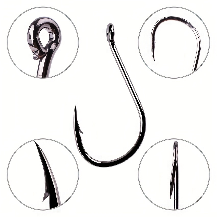 10 PCS FISHING Gear Hook Spring Crucian Carp Hooks Small $11.77