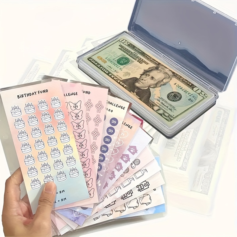 100 Pack Colorful Money Envelopes for Cash, Payroll, Money Saving, Coins,  Currency, 100GSM (4 x 7 In)