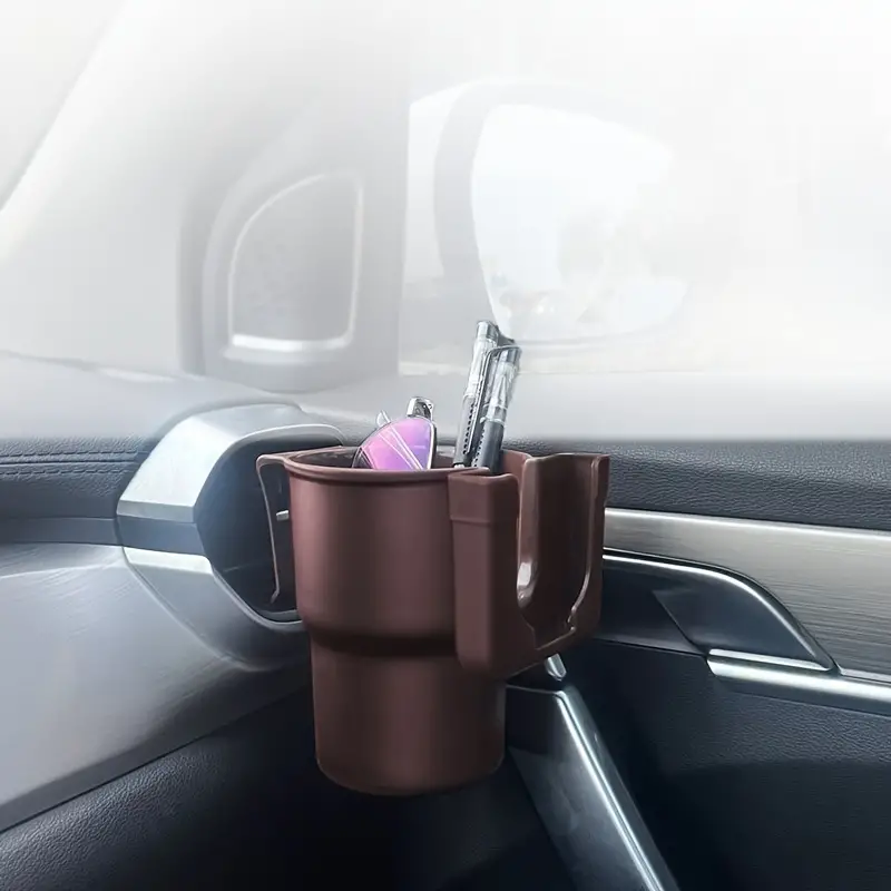 Car Water Cup Holder Multi function Armrest Storage Box Car - Temu