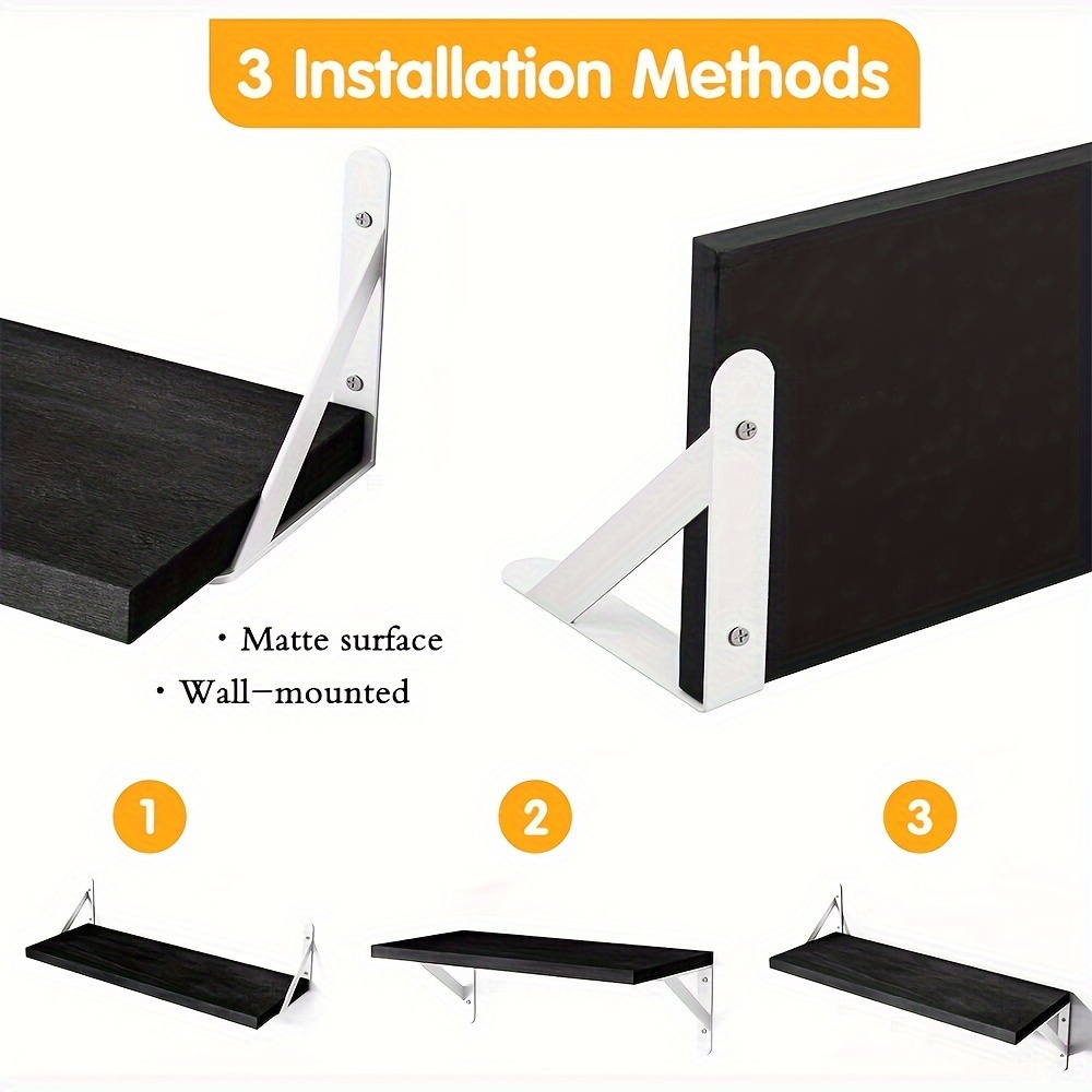 Floating Shelves Simple Wooden Frames Wall mounted Shelves Temu New