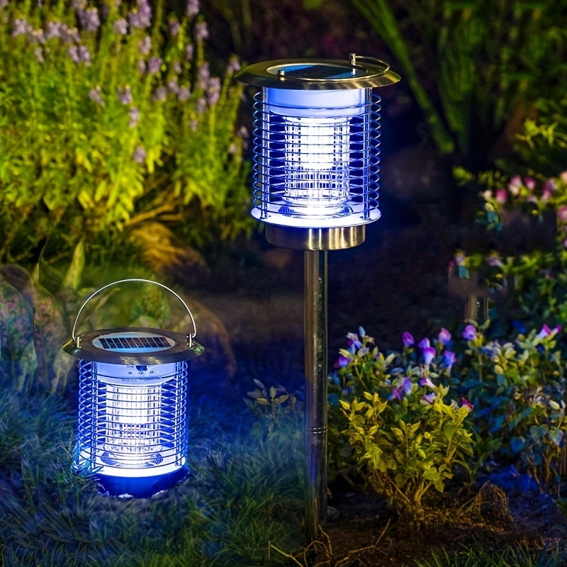 Lampe Solaire Anti Moustiques-Insectes Volants - antimoustiques
