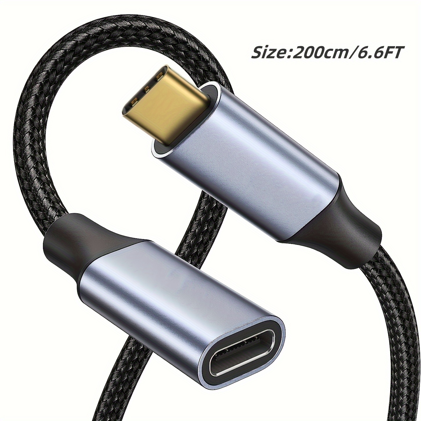 Cable Extensión Usb 2 Piezas/1 Pieza 10 Pies 6.6 Pies 3.3 - Temu Chile