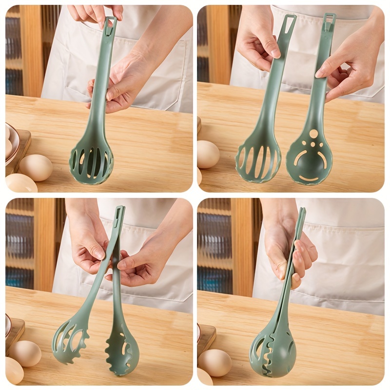 Food Tongs, Vegetables Clip Egg Beater, Noodles Tongs, Multifunctional Egg  Beater, Egg Whisk, Bread Tongs, Plastic Tong, Baking Utensils, Kitchen  Stuff, - Temu