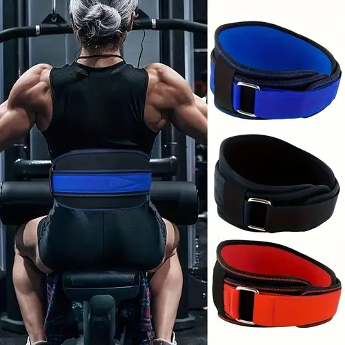 Adjustable Weightlifting Belt with Shoulder Strap Back Braces Support for  Lower Back Pain Weight Lifting Support Movers Exercise Workout Fitness Black