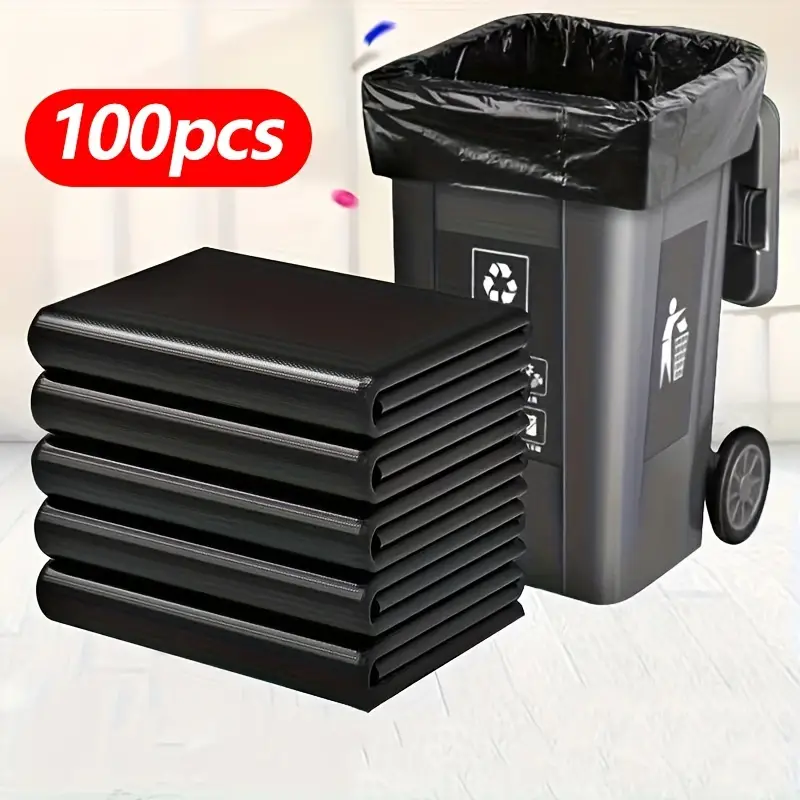 Trash Can With Garbage Bags Household Large Capacity Trash - Temu