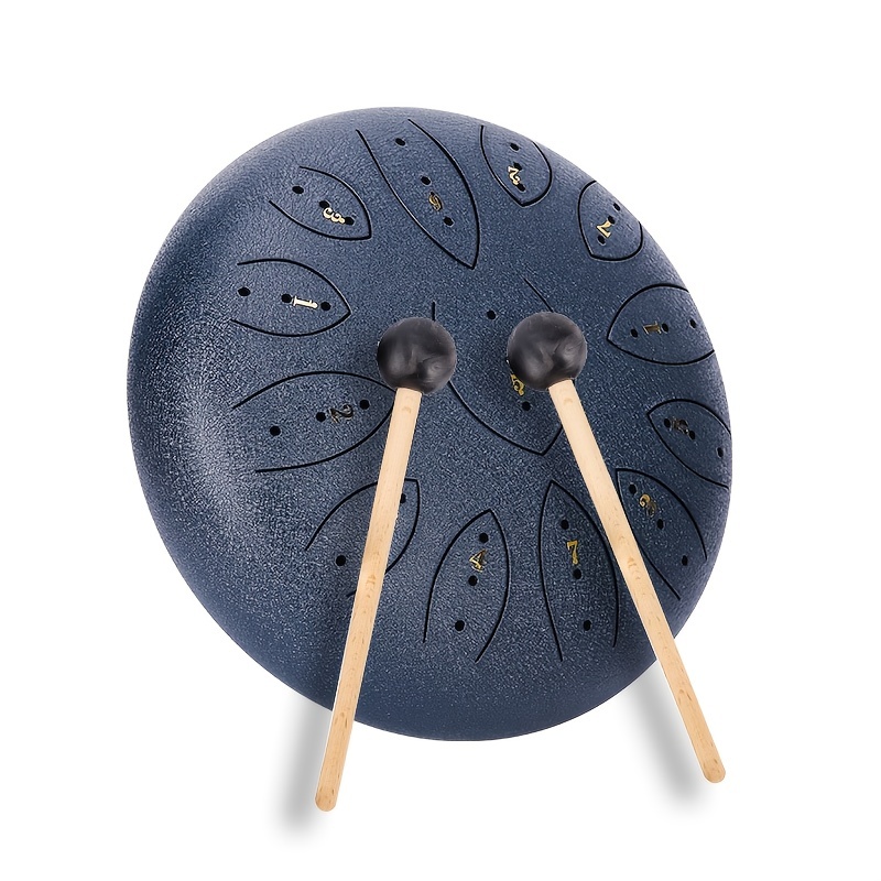 Glucophone Steel Tongue Drum 11 Notes Tone D Key Ethereal - Temu
