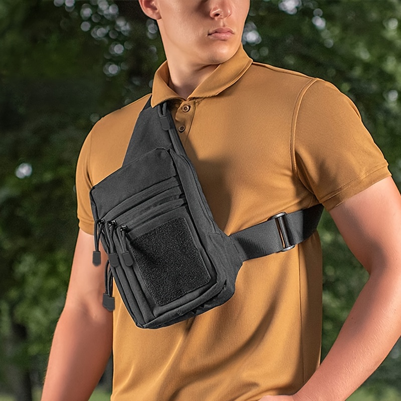 1pc Tactical Mens Chest Bag Outdoor Multi Functional Shoulder Bag Field  Waterproof Messenger Military Bag - Bags & Luggage - Temu Slovakia
