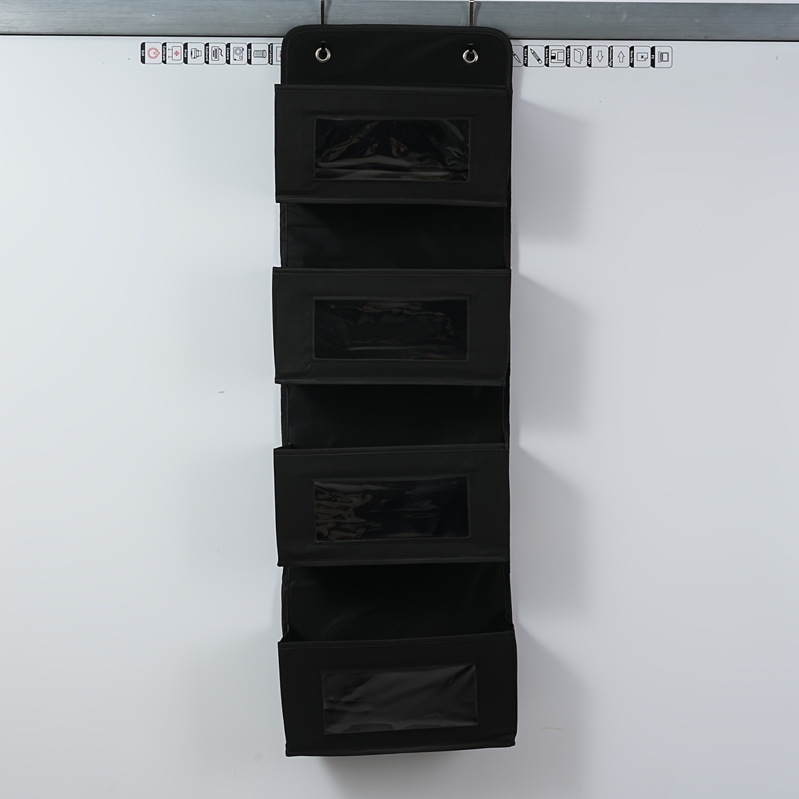 Hanging Closet Organizer And Storage 4 shelf Easy Mount - Temu