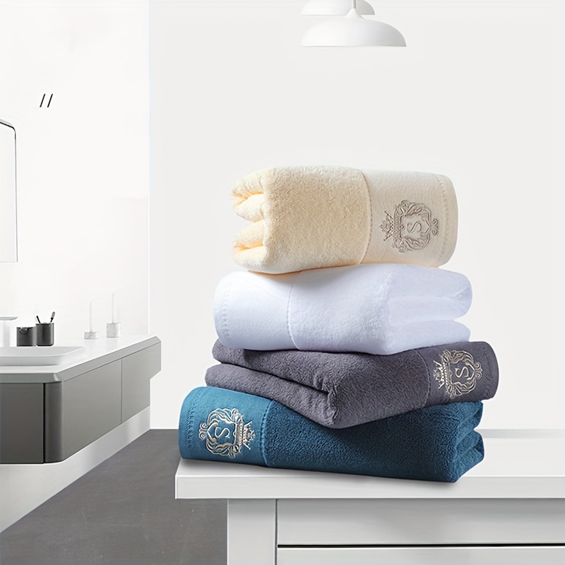 Set regalo di asciugamani da bagno di lusso 3 pezzi asciugamani da bagno  per adulti in cotone grandi 70*140 asciugamani in spugna ricamati in pizzo  35*75cm asciugamani per il viso - AliExpress