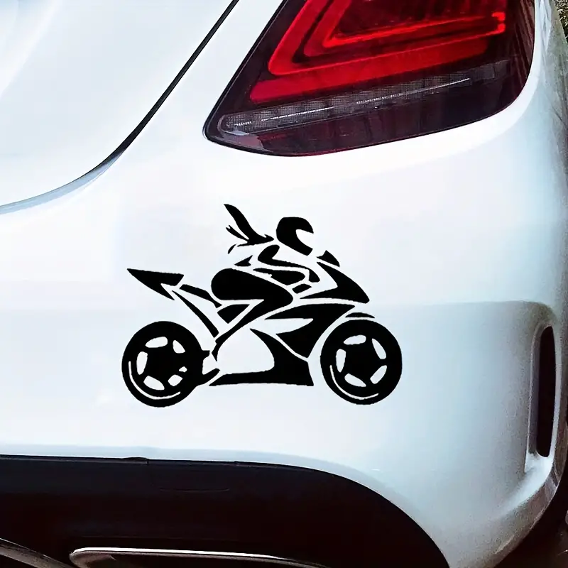Car Stickers, Girls Motorcycle Knight Reflective Laser Motorcycle  Decoration, Window Rear End Glass Stickers, Computer, Luggage, Electric Car  Bike