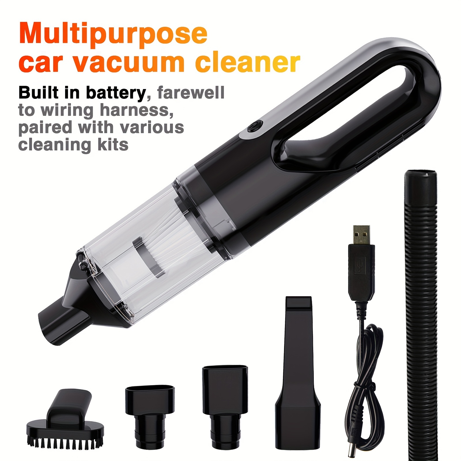 Mini Vacuum Cleaner Computer  Electric Handheld Dust Cleaner