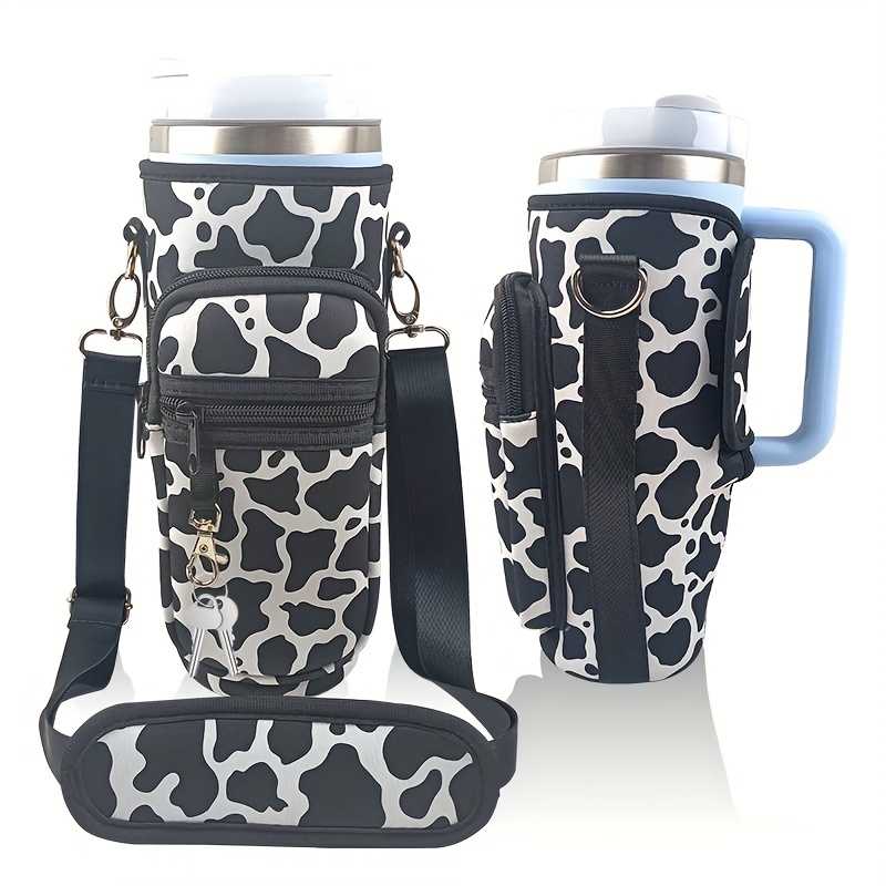 40oz Water Bottle Pouch Diving Fabric Portable Bag Water Bottle