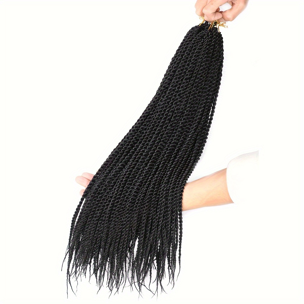Senegalese Twist Crochet Hair Synthetic Ombre Crochet Braids